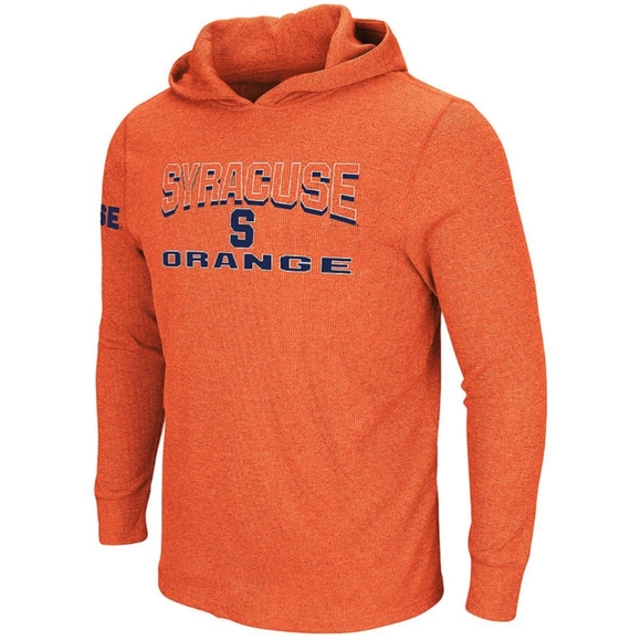Colosseum Other - Men's Syracuse Orange Thermal Hooded Tee Large